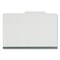 Universal 4-Section Pressboard Classification Folder - Legal, Gray (10/Box)